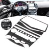 Console AC CD Panel Cover Carbon Fiber Conditioner Switch Decorative