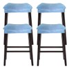 Bifaunvogel Bar Stool Cover Rectangle Set of 4 Velvet Stretch