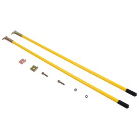 Chamixx 26'' Yellow Universal Blade Marker Guide 410000 09916C with Bolts Compatible with Diamond Meyer 09916 Snow Plows Replace for Buyers 1308005