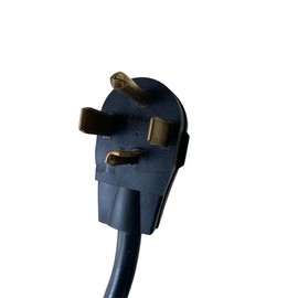 Dryer Cord, 14-30P 4-Prong Male Plug, SRDT, 10/4#10 Gauge, ETL Listed Black 5ft - 410-405