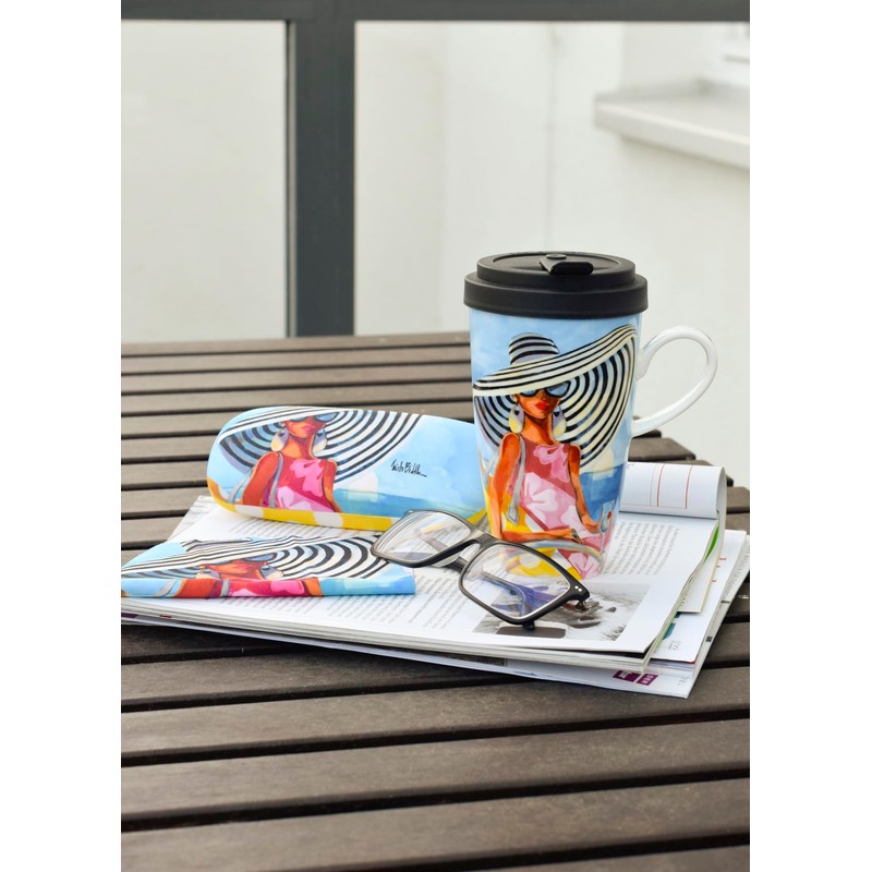 Goebel Artis Orbis Trish Biddle Summer Girl 67-140-27-1 Glasses Case