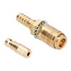 Quick Connector Fitting Hose Brass Connection for TIG Welding Torch