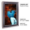 Water Fall or Anniversary Framed Wall Art with Couple's Names