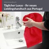 Lashuma Guest Towel, Scarlet Red, Bath Textiles, Linz Terry Towel