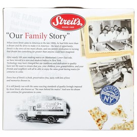 Streits, Lightly Salted Matzo, 11 Oz (5-Pack)
