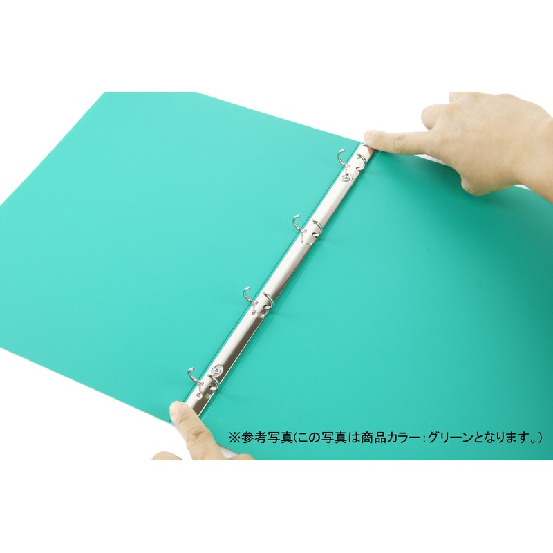 Lion Office Equipment Ring File Slim A4S RF-43S-Y Yellow