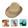 CORHAD Men's Holiday Straw Hat Men's Sun Hats Wide Brim