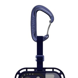 CASETiFY Ultra Bounce Webbing w/Carabiner - Indigo