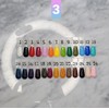 Basic one color tip (10 pieces) Colorful restaurant - long