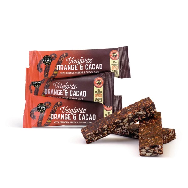 Veloforte Orange & Cacao Wellness Bar Pack (12)
