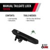 POP & Lock – Manual Tailgate Lock for Toyota Tacoma,