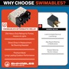 Swimables 143T145A Intermatics Relay Replacement - 24V DC DPST, 25A