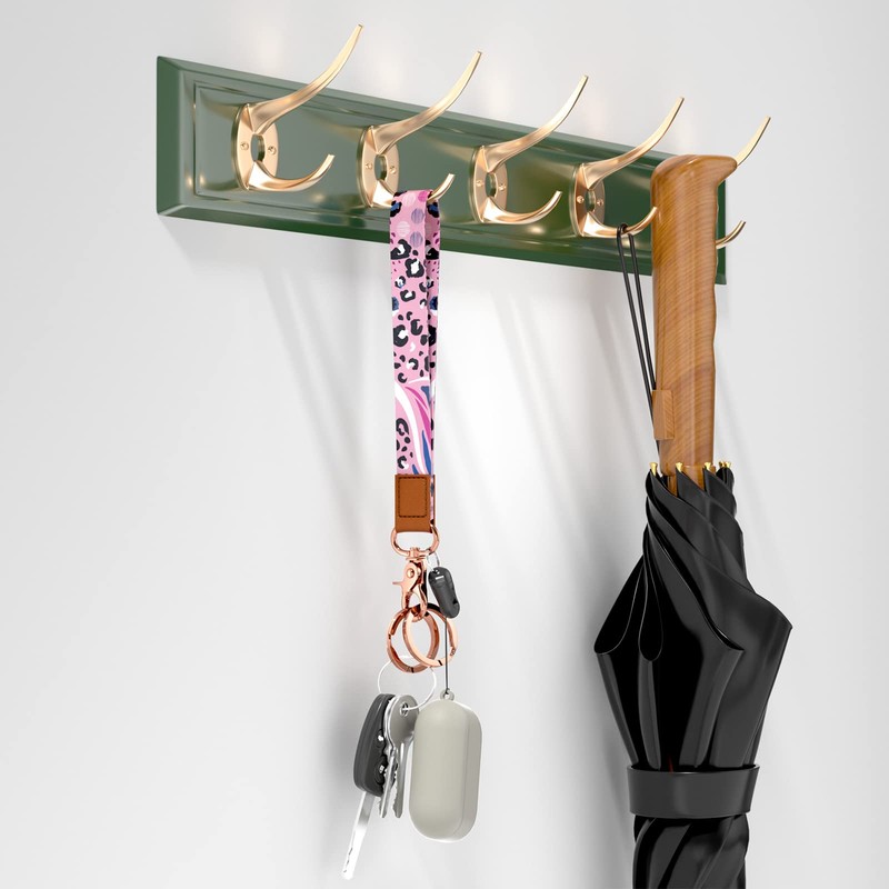 Rimilak Wristlet Keychain, Wrist Lanyard Key Chain for Women Men