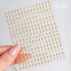 Simple Numbering Nail Stickers / 심플 넘버링 네일스티커