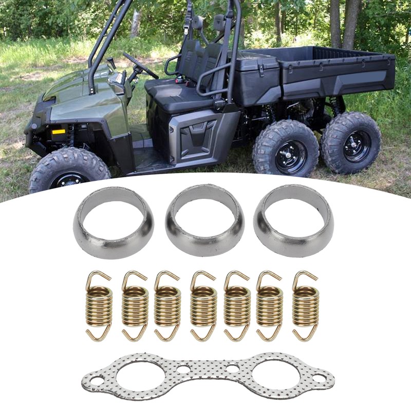 Exhaust Pipe Gasket Kit 5250091 Replacement for Polaris Ranger 800