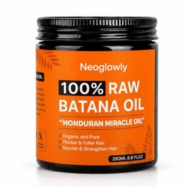 Aceite de batana 100% orgánico crudo prensado en frío, bálsamo rico de origen honduras para cuero cabelludo, raíces y longitudes, cuidado previo al la
