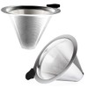 Swetwiny Pour Over Coffee Filter with Stand, Reusable Paperless Coffee