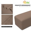 Easy-Going Funda otomana elástica fácil de Usar, Taburete de Almacenamiento