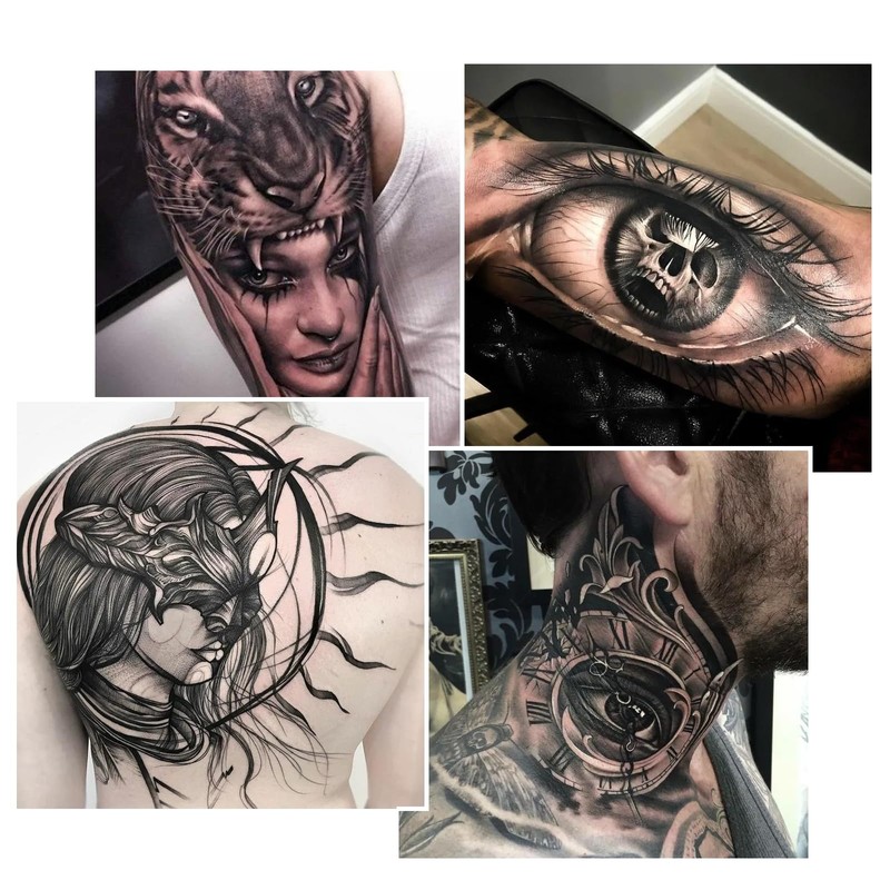 DLDN01 Ink, Tattoo Ink, White Tattoo Ink, Ultra White Ink,