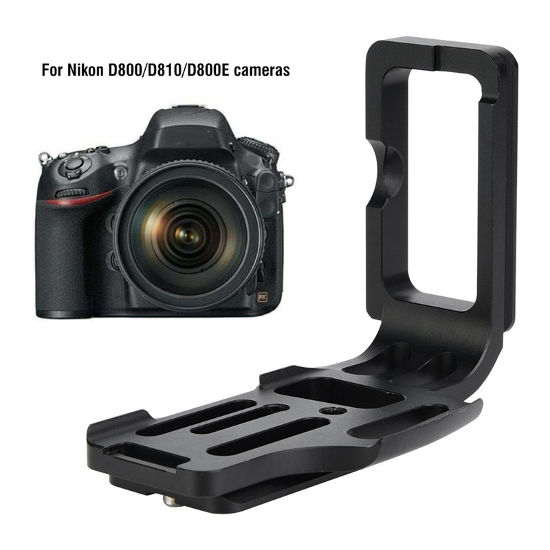 Durable Quick Release QR L shaped Camera Bracket Vertical Grip