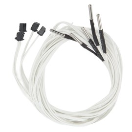 Thermistor Temperature Sensor, Thermistor Sensor, 5 Piece Thermistor Sensor 3D Printer Hot End Accessory Kit Temperature Sensors