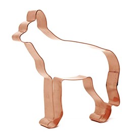 African Painted Dog ~ Zoo Mammals ~ Copper Animal Cookie Cutter