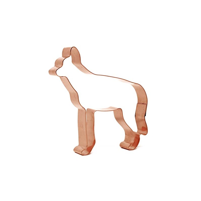 African Painted Dog ~ Zoo Mammals ~ Copper Animal Cookie