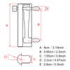 0-3LPM Acrylic Air Oxygen Meter Lpm Meter Gas Flowmeter with