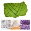 1.5kg Chunky Yarn Jumbo Tubular Yarn Soft Arm Knit Green