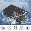 Otdorpatio Outdoor Waterproof Junction Box IP67 Project Box ABS Black