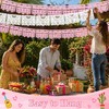 6 Pcs Papel Picado Mexican Cielito Lindo Party Decoration