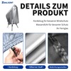 ZOALXZNT Telescopic Cover, Waterproof, Telescopic Protective Case with Drawstring, Telescopic