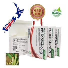 New Zealand Medi Plus high-potency policosanol 66.8 mg 180 tablets + free gift MEDI PLUS Policosanol, a blood vessel improvement nutritional supplement, 1 piece / 뉴질랜드 메디플러스 고함량 폴리코사놀 66.8 mg 180정 +사은품 혈관개선 영양제 MEDI PLUS Policosanol, 1개