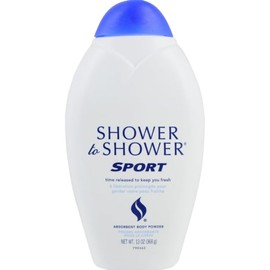 Shower To Shower Powder 13 Ounce Sport (6 Pack)