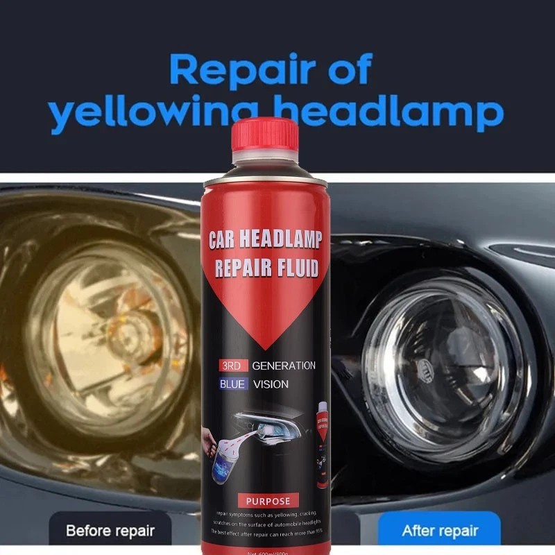 Unbranded 800ml Car Headlight Lens Repair Fluid Chemical Polishing Restoration