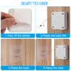 PATIKIL Punch-Free 800g Automatic Sliding Screen Door Closer, Multifunctional Storm