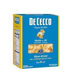 De Cecco Semolina Pasta, Shells No.50, 1 Pound (Pack of 12)