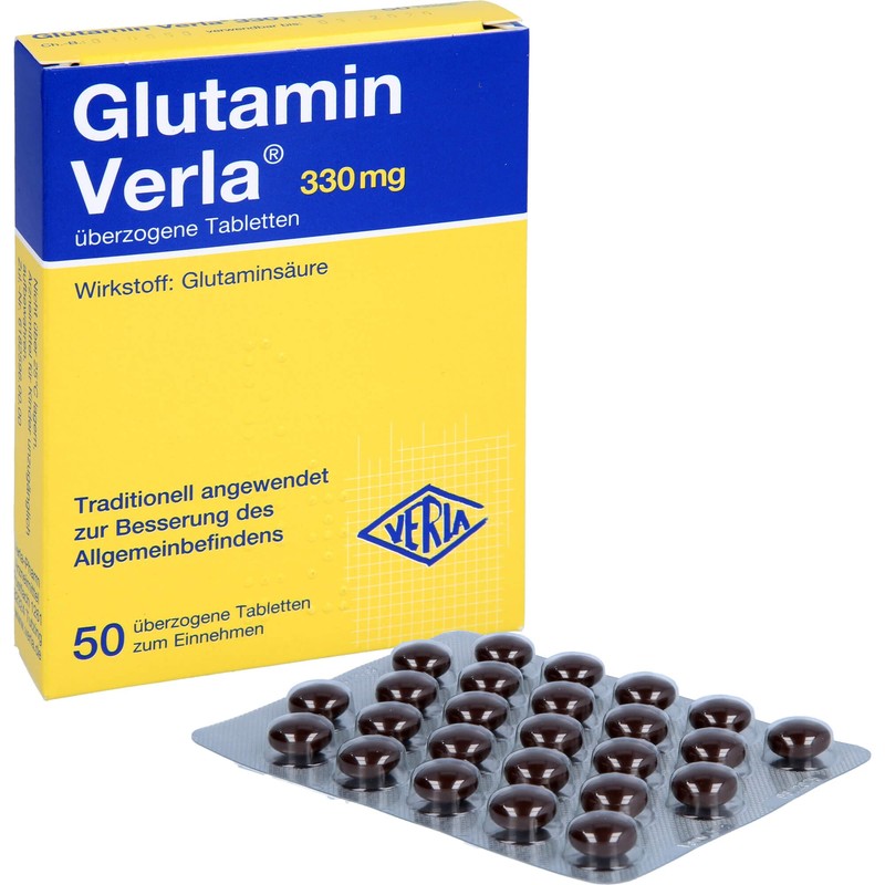 Glutamine Verla Tablets, Pack of 50 Tablets