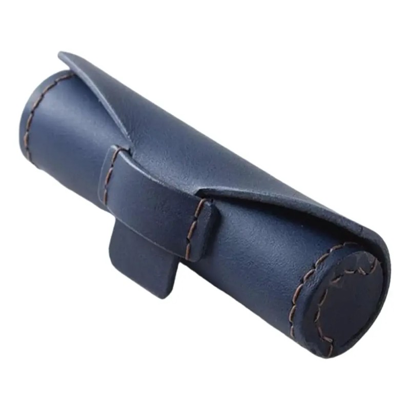 Mini Bolso Para Labial Estuche Porta Labiales Funda Azul