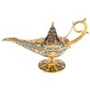 Metal Carved Hollow Legend Lamp Hollow Aladdin Magic Genie Light