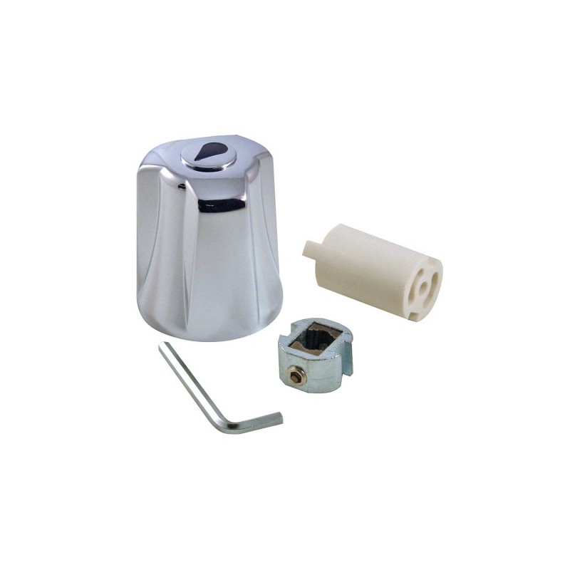 Danco 80020 Universal Metal Diverter Canopy Handle, Large, Chrome, 1