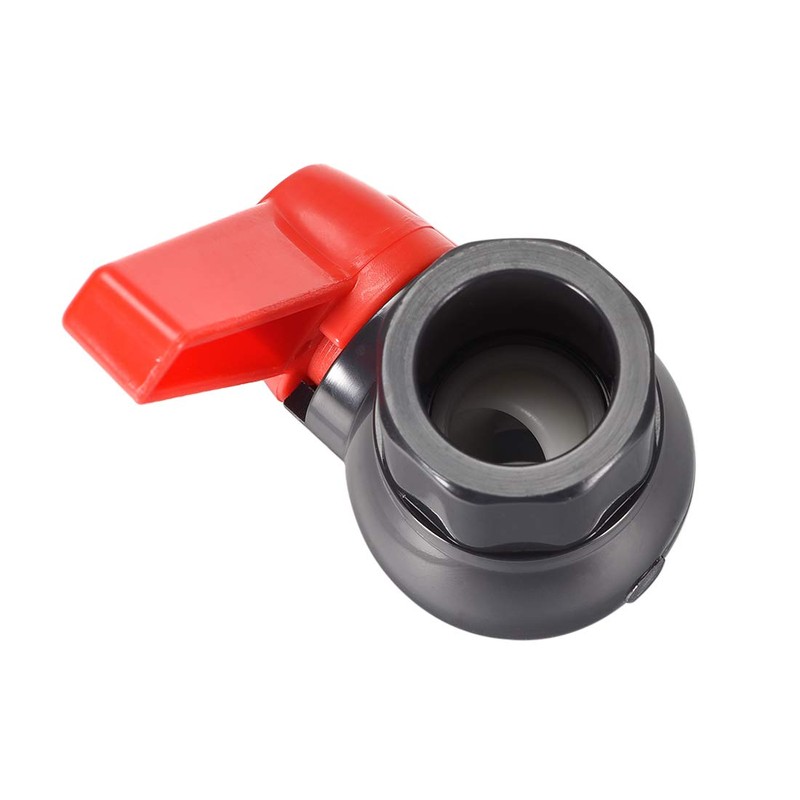 sourcing map Ball Valve, 1/2" Slip PVC Socket End Valve