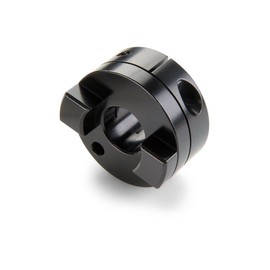 Ruland OCT16-5-A Oldham Coupling Hub, Clamp Style, Black Anodized Aluminum, .313" Bore, 1" OD, 1 1/4" Length