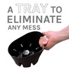 JS Jackson Supplies Blue Bellows Accordion Toilet Plunger with Black
