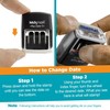 MaxMark Self-Inking Rubber Date Office Stamp with Posted Phrase &