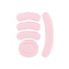 HUYUN 2sets Pink Rounded Curved Edges Mouse Feet Skates Replacement