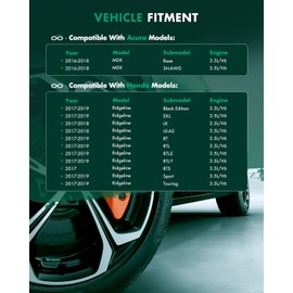 SCITOO CV Axle Shaft Assembly Fit for Acura MDX,for Honda Ridgeline 42310T6ZA01,42310T6ZA02,42310TZ6A11,NCV21057,HO8646,Rear Right Passenger Side,3.5L