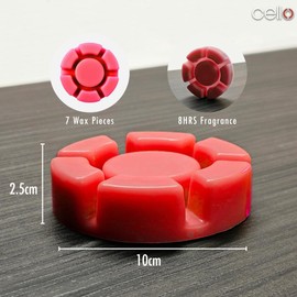 Cello Summer Berry Wax Melts Duo Pack. Strong Scented Wax Melts for Electric Burners. Home Fragrance Gifts.