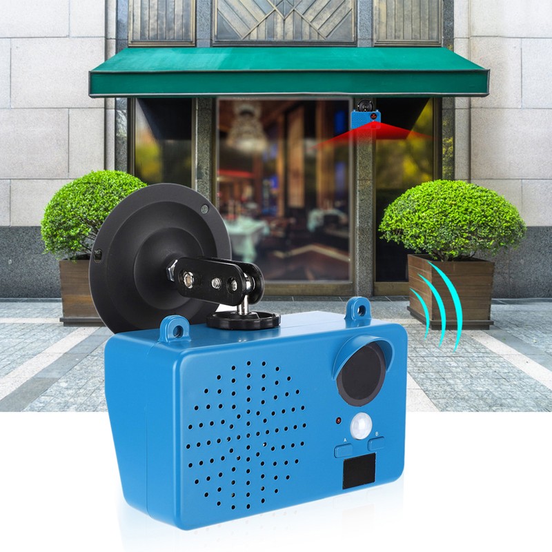 Voice Prompter Warning Waterproof Infrared Body Sensor for Construction Site