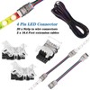 20 Conectores de Tira de Luz LED de 4 Pines